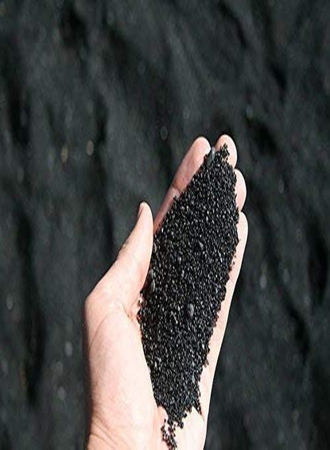 VANNEF® VANNEF Premium Aquarium Black Sand for Lawn, Garden, Plants & Aquarium/Fish Tank, Indoor & Outdoor Decoration (400 gm Black) - Image 2